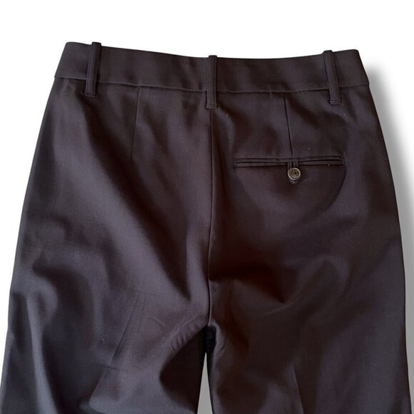 Vince Womens Tapered Ankle Trouser Sz 0 Black Stretch Wool Dress Pant $295 - Picture 9 of 10